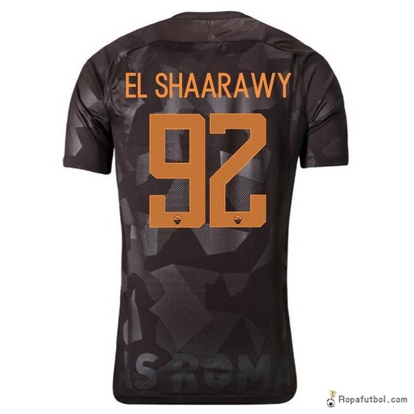 Camiseta As Roma EL Shaarawy Replica Tercera Ropa 2017/18